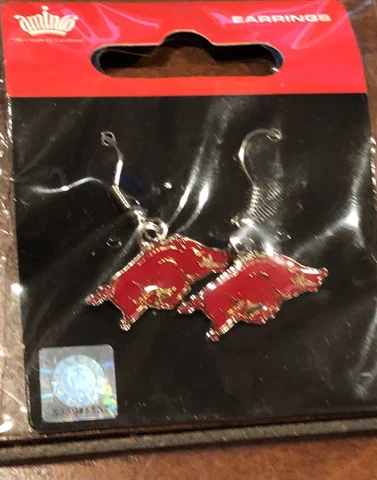 Arkansas Razorbacks Earrings Cover