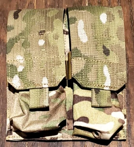 FirstSpear 5.56 double mag pouch Multicam 6/9 MOLLE magazine flap pocket holds 4 - Picture 1 of 2