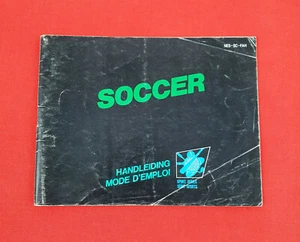 Notice - Manuel Nintendo Nes Originale Soccer bon état - Imagen 1 de 4