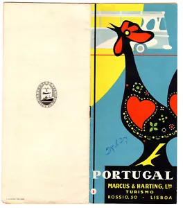 Folleto de viaje de Portugal 1959, ¡guía de viajes en autocar! - Imagen 1 de 1