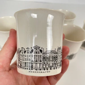 KONVOLUT 6 Villeroy Boch AMSTERDAM NIEDERLANDE Stadtkanal Souvenir Vintage Antik - Bild 1 von 17