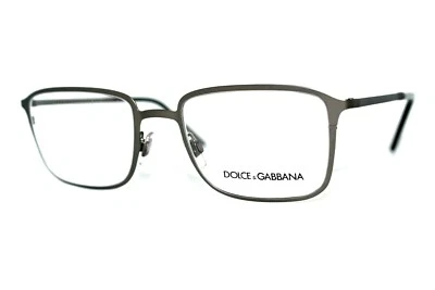 NEW DOLCE & GABBANA DG 1316 1286 GREY AUTHENTIC EYEGLASSES FRAMES 52MM W/CASE - Image 1 of 4