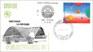 La Post Und Die Menschen - Techniquen - Folon - París - 1982 - FDC Esst Berlin - Imagen 1 de 1