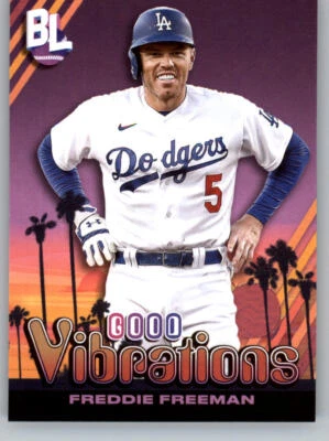 2024 Topps Big League Baseball Good Vibrations Insert- U pick, complete your set - Image 1 of 2