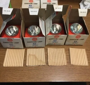 GE EJL 200 Watt 24V Quartz Projector Lamp General Electric 4 Piece Lot - Picture 1 of 9