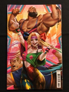 Harley Quinn 3 Variant Card Stock Derrick Chew V 4 Batman Poison Ivy DC 1 Copy