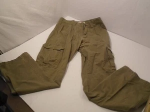 Wrangler klassische Cargohose Herren Größe 34 x 32 gerade Passform hellbraun - Bild 1 von 7