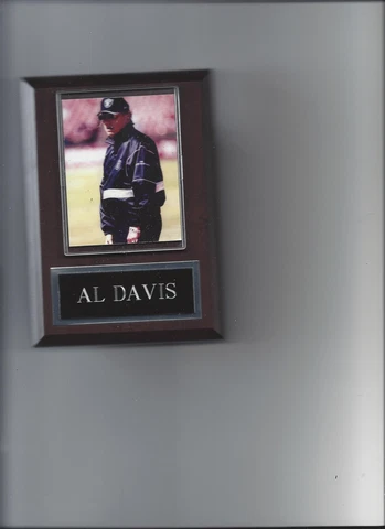 AL DAVIS PLAQUE OAKLAND RAIDERS LA FOOTBALL NFL Cover
