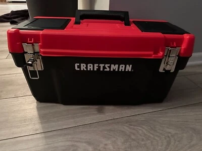 CRAFTSMAN Tool Box, Lockable 20-inch with Removable Tray ‎19.8 x 9.66 x 9.7 in - Image 1 of 4