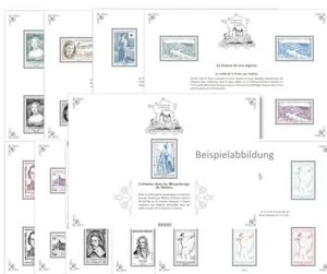 FRANCIA - 2022 BLOQUE 559-69 SELLO PATRIMONIOINE DE FRANCE EN TIMBRES - Imagen 1 de 1