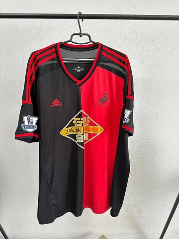 Fc Swansea City 2014-2015 Away Football Jersey Adidas Shirt size 3XL Cover