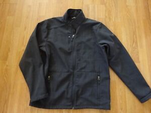 Men's Eddie Bauer Gray Coat Jacket Parka Fleece Lined Size Large L
