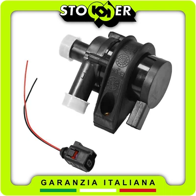 POMPA ACQUA ELETTRICA CONNETTORE UNIVERSALE 12V MOTO SCOOTER AUTO RACING SPORT - Image 1 of 4