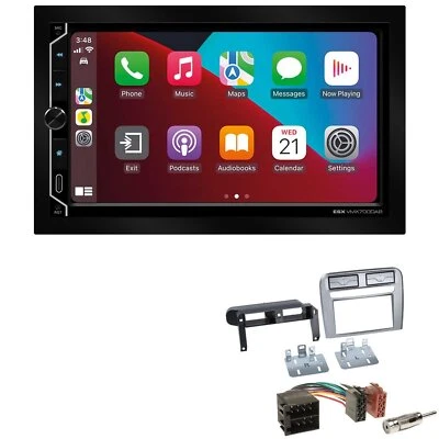 Wifi Apple CarPlay Android Autoradio für Fiat Grande Punto 2005-2010 anthrazit - Bild 1 von 4