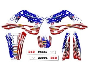 1999-2002 KX 250 MERICA EE. UU. kit de gráficos Senge compatible con Kawasaki - Imagen 1 de 10