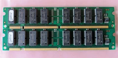 64MB 2x32MB 60ns MICRON MT16LD464AG-6X RAM Memory Kit EDO 168-Pin 3.3V 4Mx64 - Image 1 of 4