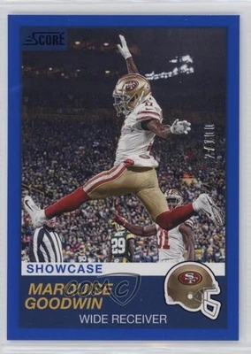 2019 Score Showcase /100 Marquise Goodwin #309 - Image 1 of 2