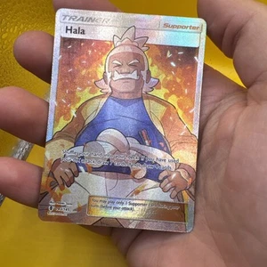 Pokemon Card Hala 143/145 Guardians Rising Full Art Trainer Near Mint - Picture 1 of 12