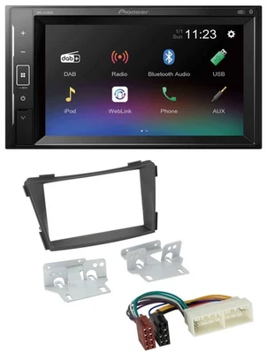 Pioneer DAB MP3 2DIN Bluetooth USB Autoradio für Hyundai i40 Typ VF ab 2016 schw - Bild 1 von 4