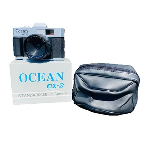 Cámara fotográfica Ocean OX-2 estándar de 35 mm con caja y estuche estilo vintage - Imagen 1 de 4