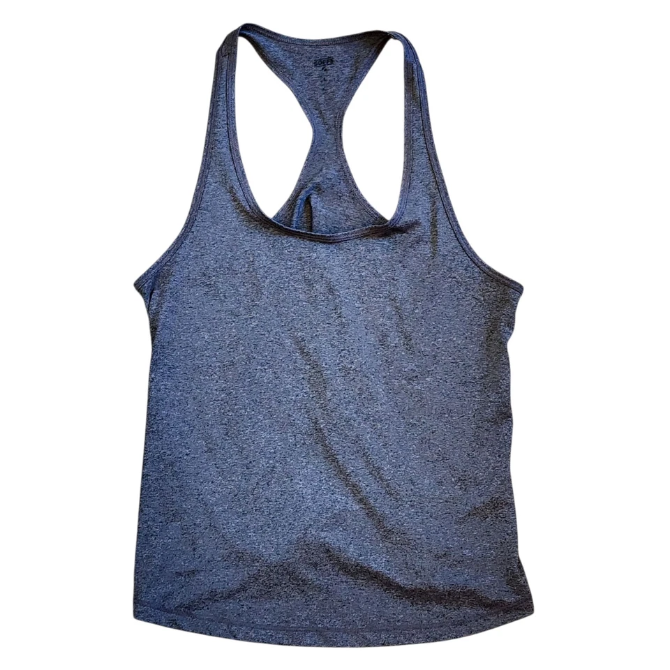 Camiseta sin mangas atlética Soffe Racerback para mujer talla L gris absorbente en seco Foto 1 de 4
