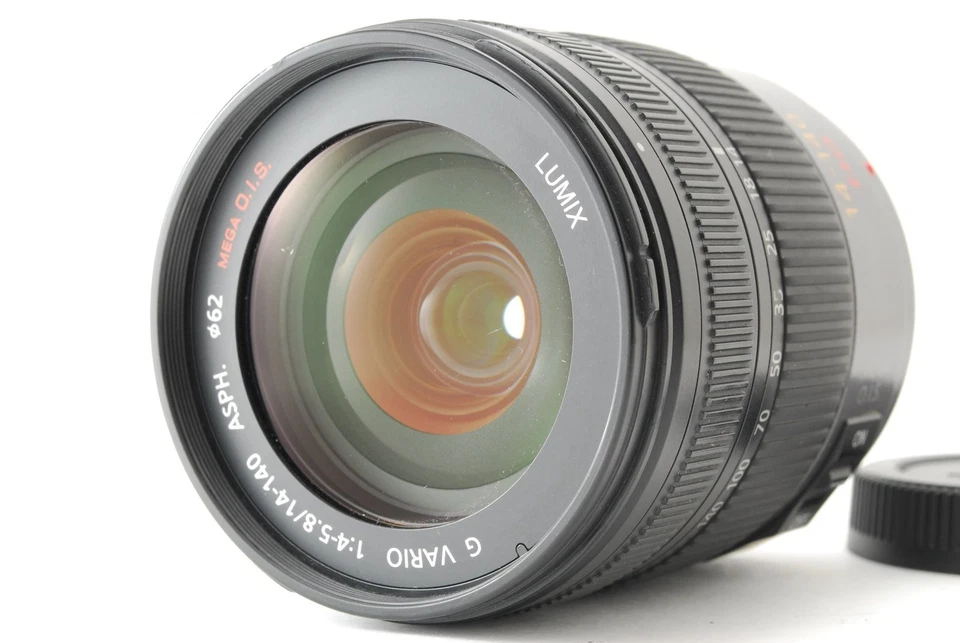 【Mint】Panasonic LUMIX G VARIO HD 14-140mm F4-5.8 ASPH MEGA O.I.S Lens From Japan - image 1 of 4