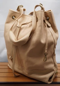Neu Gerard Darel So Capra Leder Schultertasche in Ecru 630 $ unverbindliche Preisempfehlung des Herstellers - Bild 1 von 12