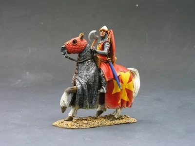 King and Country MK024 - Mounted Knight with Axe - Retired - Image 1 of 4