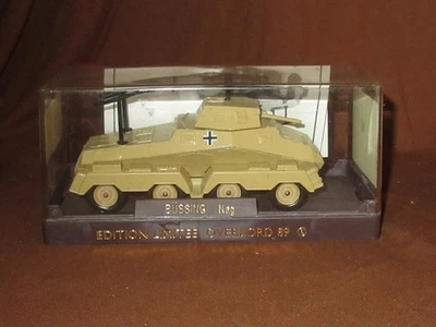 SOLIDO BUSSING NAG SDKFZ 232 OVERLORD 89 EDICIÓN LIMITADA DE COLECCIÓN FRANCÉS FUNDIDO A PRESIÓN 1:50 NUEVO EN CAJA Foto 1 de 4