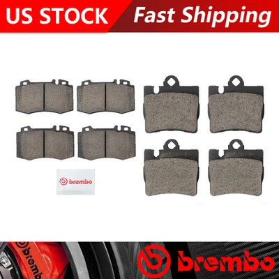 Se adapta a pastillas de freno delanteras + traseras de cerámica para Mercedes-Benz S500 2000 - Brembo Premium OE Foto 1 de 4