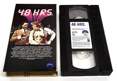 48 Hrs. VHS 1988 Paramount Eddie Murphy Paramount - Image 1 of 4