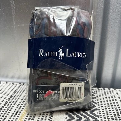 RARO Vintage Ralph Lauren Emerson Multi European Sham Principios de 1990 26” Cuadrado Foto 1 de 4