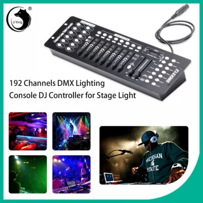 DJ Controller 192-Channel DMX512 Stage Light Console Operator Universal Party - image 1 of 4
