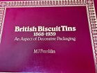 Boîtes à biscuits britanniques, 1864-1939 par M. J. Franklin 1994, couverture rigide GROS excellent état ++