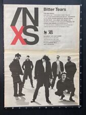 INXS - BITTER TEARS 1991 15X11" Poster Sized Press Advert L229