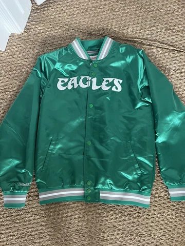 Mitchell And Ness Eagles Starter Jacket Cover