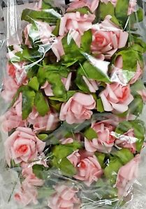 50 Stück Streublüten Rosen 1,5 cm Dekorosen Rosendeko Röschen Hochzeit Tischdeko