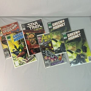 LOT of 6 Comics NM-MINT DC Marvel Comics 1980’s 🔥Green Hornet, Spiderman - Bild 1 von 5