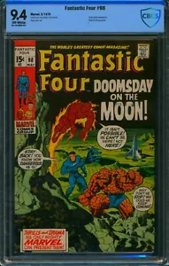 Fantastic Four #98 🌟 CBCS 9.4 🌟 Kree Sentry App! Jack Kirby Marvel Comic 1970 - Bild 1 von 2