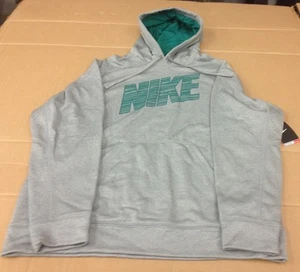 NIKE HYPER BLUR THERMA-FIT HOODIE 645394 LARGE L LG UVP $ 55,00 GRAU - Bild 1 von 6