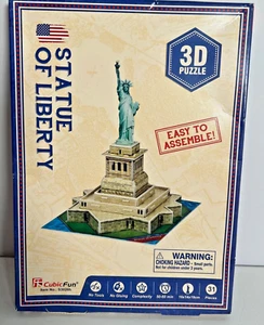 Statue of Liberty 3D Puzzle 31 Pieces CubicFun Toys Item #S3026h - Picture 1 of 10