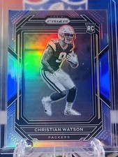 2022 Panini Prizm CHRISTIAN WATSON #314 RC Rookie Card Variation Silver Packers