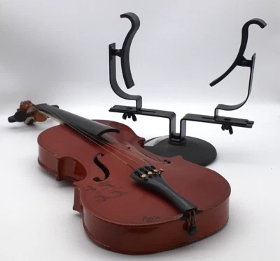 Student Violin w/ Winston Stand Cremona 22" Signed by Mark O'Conner and Trotta - Image 1 of 4