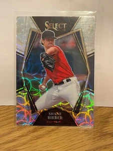 2022 Panini Select #147 Shane Bieber PREMIER LEVEL SCOPE PRIZM - Picture 1 of 2
