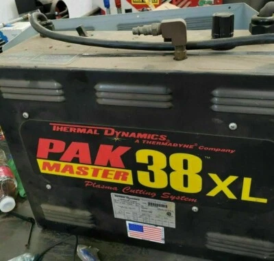 Pistola de arrastre PakMaster 25 38XL Thermal Dynamics Reparar Reemplazar Antorcha de plasma 38 Foto 1 de 2