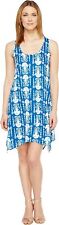 New Lilly Pulitzer Melle BLue Get in Line Trapeze Print Dress S Small Jellyfish