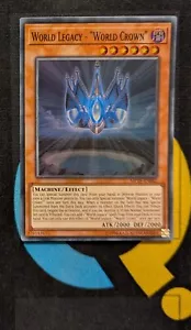 Tarjeta YuGiOh MP19-EN082 World Legacy - ''World Crown'' súper rara - Imagen 1 de 1