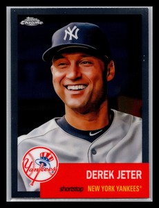2022 Topps Chrome Platinum Anniversary Derek Jeter #2 Base Card New York Yankees