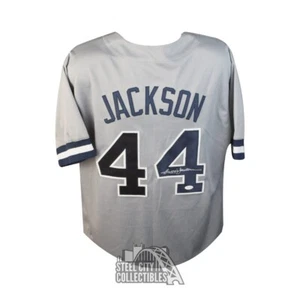 Reggie Jackson Autographed New York Custom Baseball Jersey - JSA COA - Picture 1 of 1
