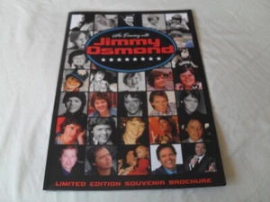 JIMMY OSMOND - "An Evening With" Limited Edition Souvenir Brochure (Signed) - Picture 1 of 3